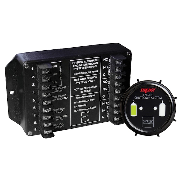 Engine Shutdown System w/Round Display